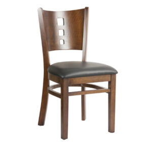 W248 Robust and steady Modern beech wood upholstery restaurant chairs for the dining room