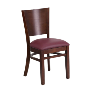 W251 Hot sale cheap walnut solid wood dining room chairs